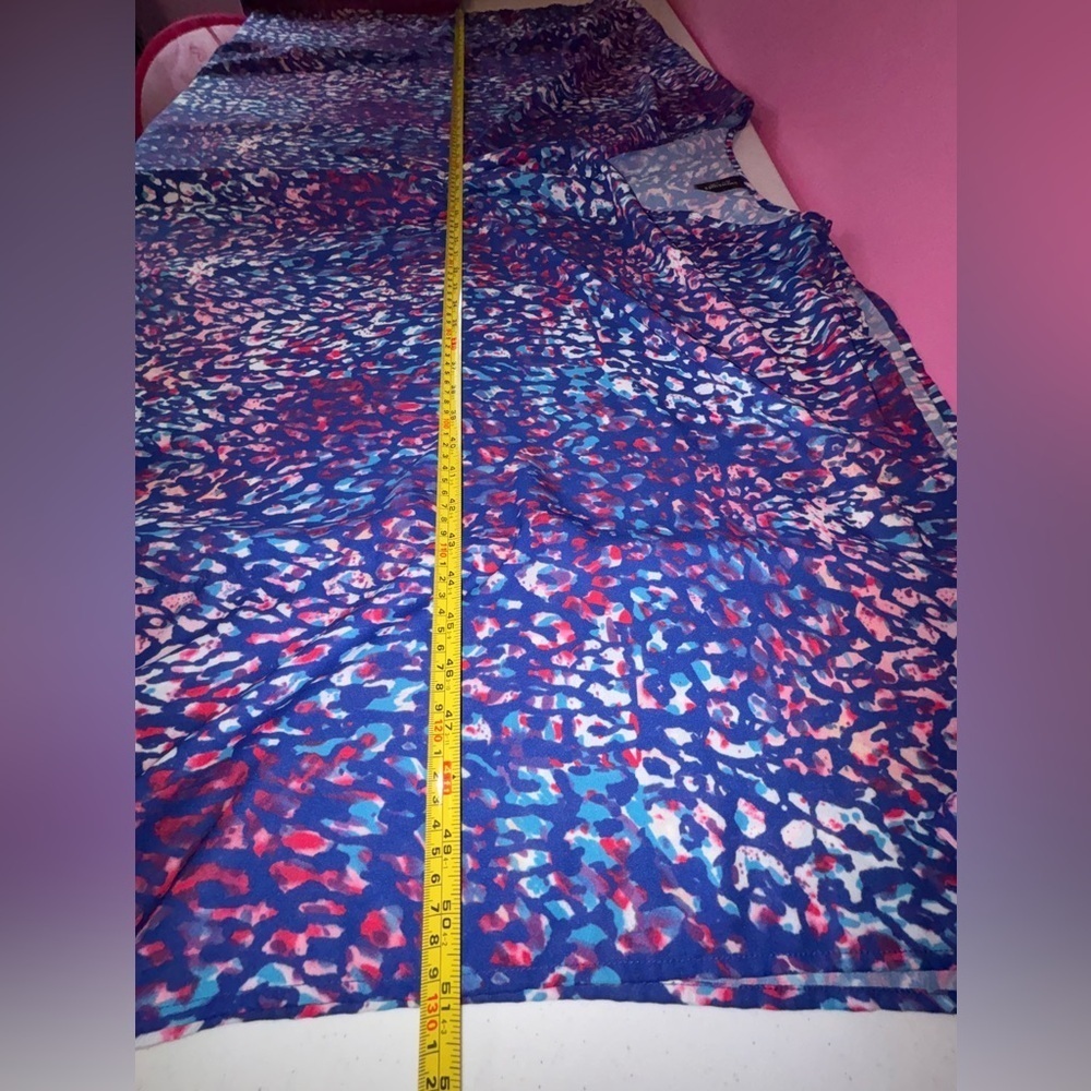 Swimsuits For All Blue and Pink Oversized Tunic - Picture 11 of 12
